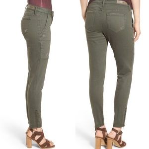 Treasure & Bond ankle zip skinny jeans sz 31